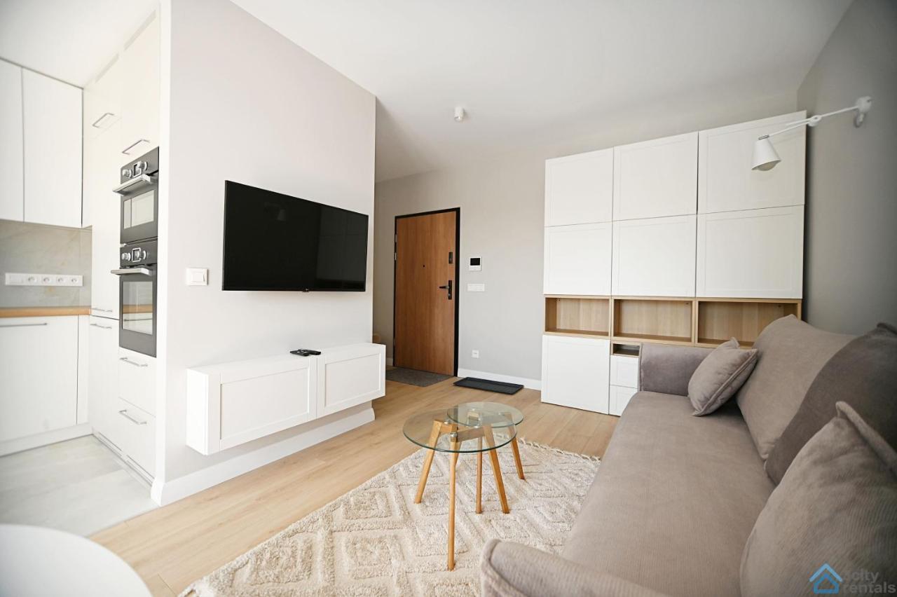 Beige 3City Apartment With Parking In Gdansk By Noclegi Renters Exterior foto